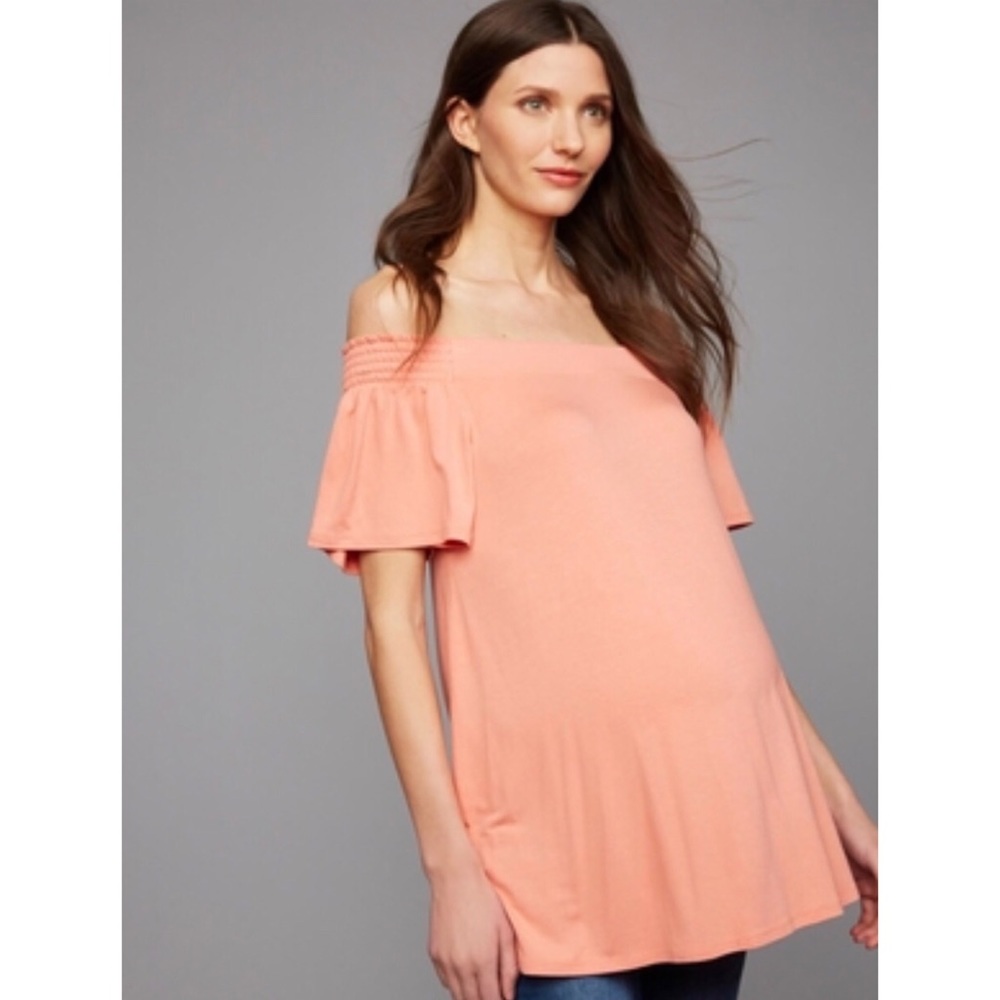 🛍SALE🛍A Pea In the Pod Flutter Sleeve Maternity Top